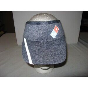 Domino’s Pizza Visor Gray Domino’s Gear Adjustable Employee Reflective